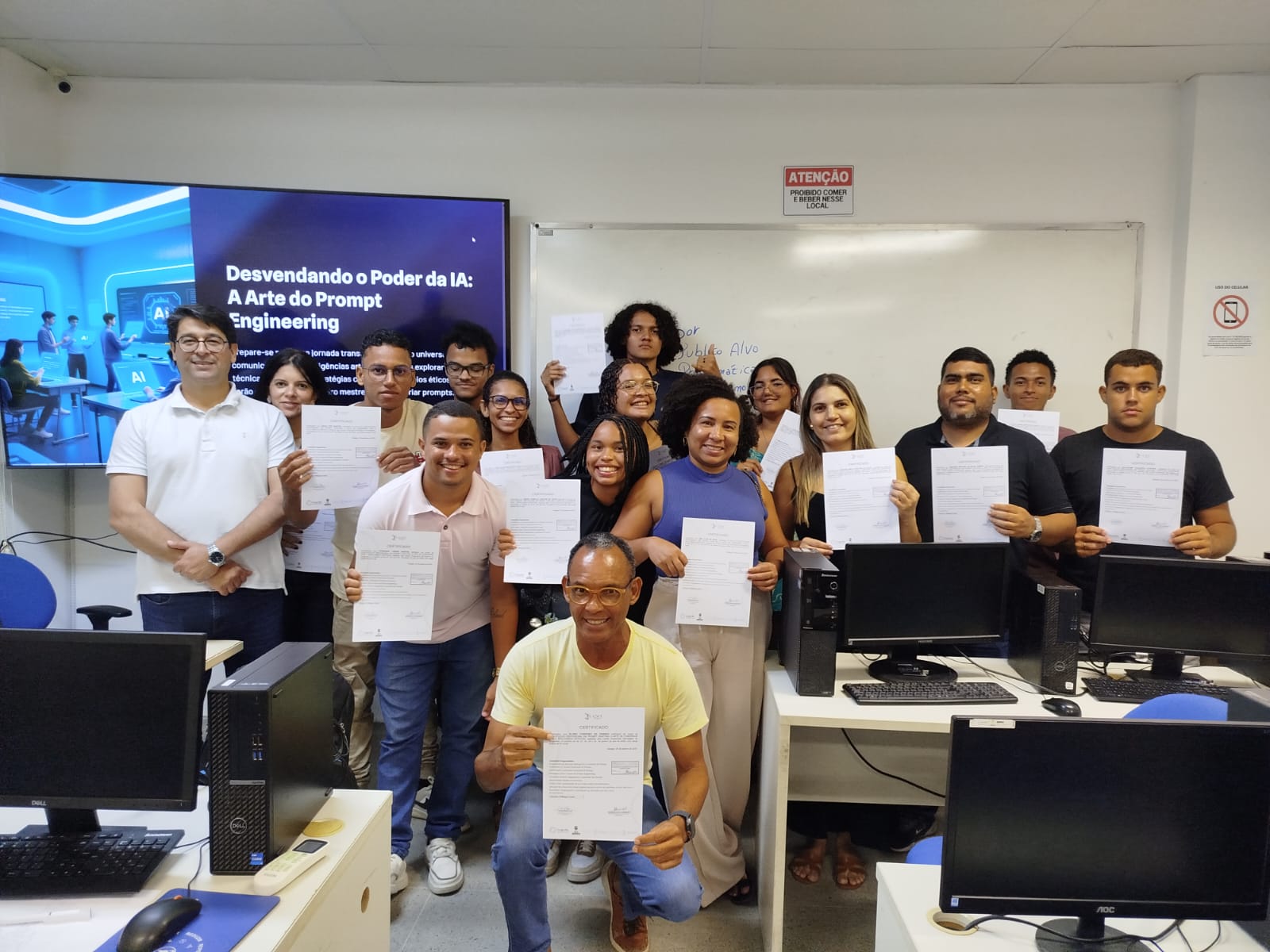 SergipeTec encerra curso sobre comunicação eficaz com Inteligência Artificial